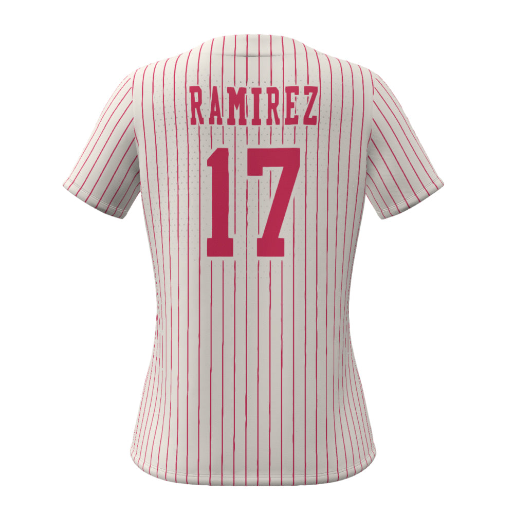 PRO LINE BREEZE SHORT SLEEVE SNAP 1-BUTTON SOFTBALL JERSEY - WOVEN