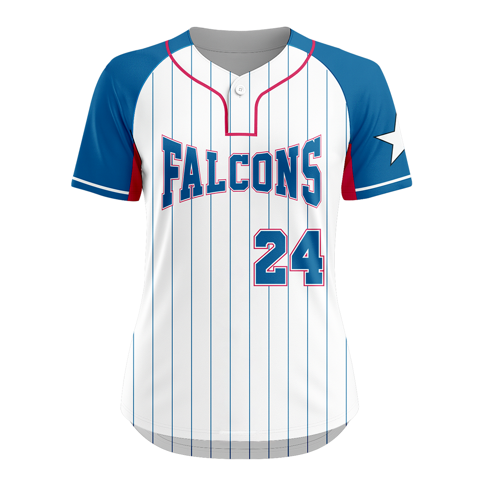 VXN 1-BUTTON S/S SOFTBALL JERSEY