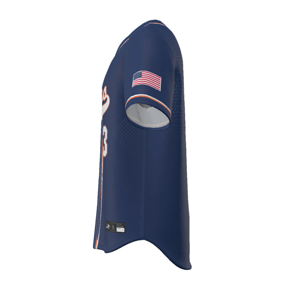 PRO LINE BREEZE SHORT SLEEVE SNAP FULL BUTTON BASEBALL JERSEY