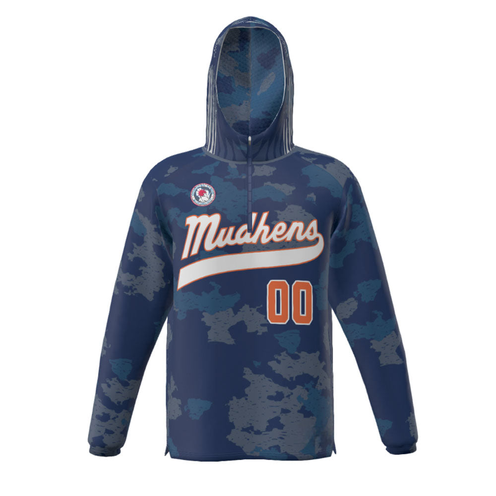 PRO LINE MIST LONG SLEEVE WOVEN CAGE JACKET WITH HOOD
