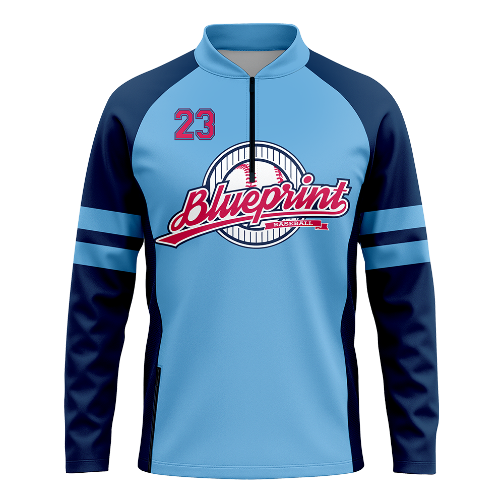 1/4 ZIPS - MERIDIAN L/S - FLEXWEAVE CAGE JACKET