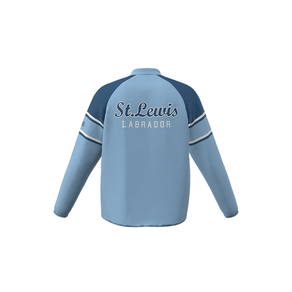 BOLD WOVEN WARM-UP JACKET