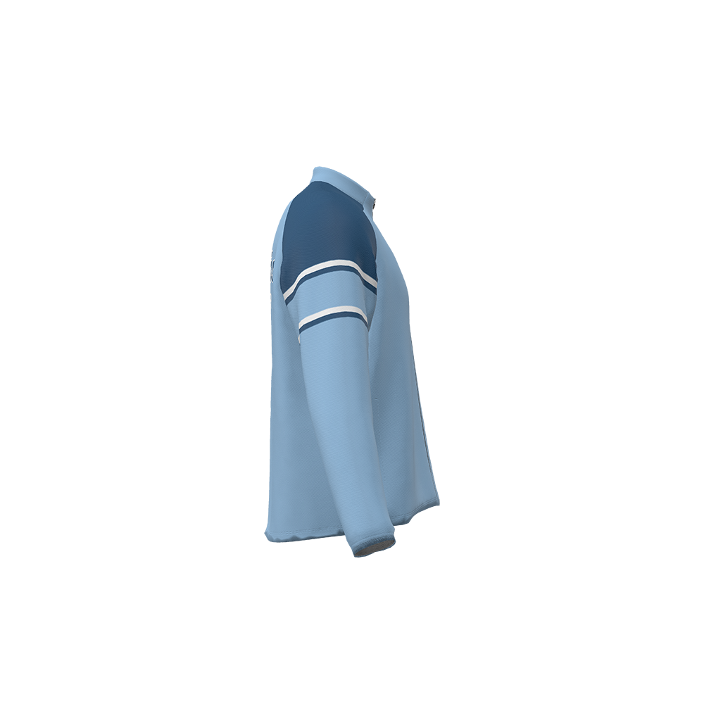 BOLD WOVEN WARM-UP JACKET