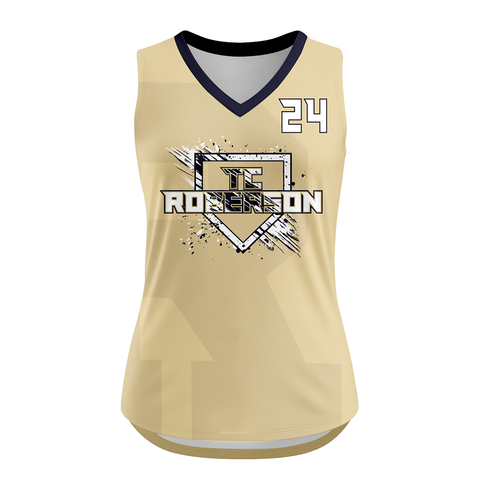 BLITZ - V-NECK S/L SOFTBALL JERSEY